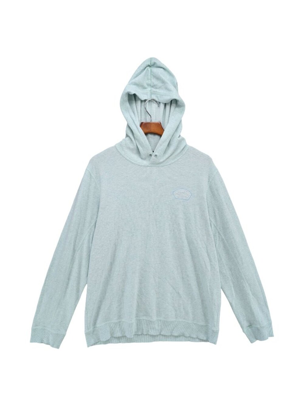 Vineyard Vines Performance Saltwater Hoodie Mens Light Blue Pullover Size L